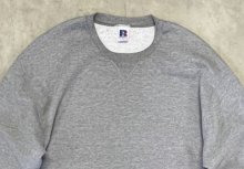 他の写真1: 90'S RUSSELL ATHLETIC 前Vガゼット付き クルーネック スウェットシャツ ヘザーグレー メキシコ製 (VINTAGE)