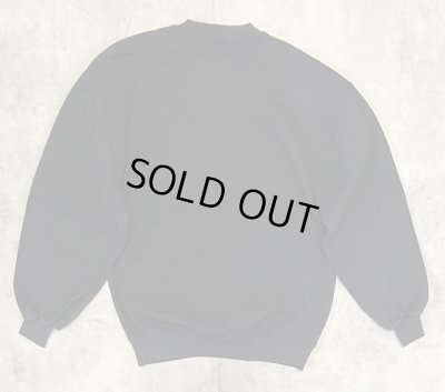 画像4: 90'S RUSSELL ATHLETIC 前Vガゼット付き クルーネック スウェットシャツ ブラック USA製 (VINTAGE)