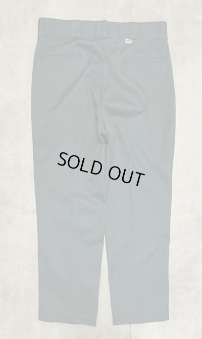 画像1: 80'S DICKIES 874 チビタグ ワークパンツ ダークグリーン W36L29 USA製 (VINTAGE)