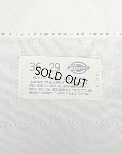 画像4: 80'S DICKIES 874 チビタグ ワークパンツ ダークグリーン W36L29 USA製 (VINTAGE)