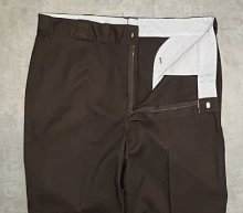 他の写真1: 80'S DICKIES 874 チビタグ ワークパンツ ブラウン W38L30 USA製 (VINTAGE)