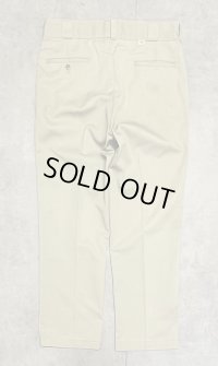 80'S DICKIES 874 チビタグ ワークパンツ ベージュ W34L30 USA製 (VINTAGE)