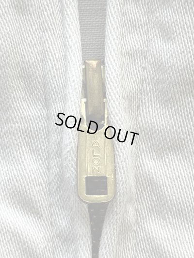 画像4: 60'S PENNEY'S 三角タグ シンチバック ドリズラージャケット オフホワイト TALONジップ (VINTAGE)