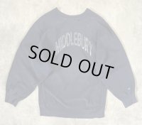 80'S CHAMPION トリコタグ リバースウィーブ フェードネイビー USA製 (VINTAGE)