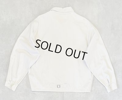 画像5: 60'S PENNEY'S 三角タグ シンチバック ドリズラージャケット オフホワイト TALONジップ (VINTAGE)