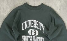 他の写真1: 90'S CHAMPION "三段プリント" 刺繍タグ リバースウィーブ フェードグリーン メキシコ製 (VINTAGE)