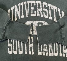 他の写真2: 90'S CHAMPION "三段プリント" 刺繍タグ リバースウィーブ フェードグリーン メキシコ製 (VINTAGE)