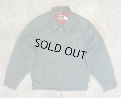 画像1: 80'S BIG MAC 裏地キルティング ワークジャケット グリーン USA製 (VINTAGE)