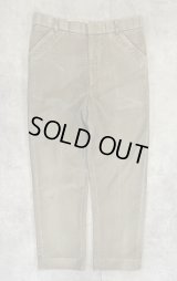 80'S ORVIS モールスキンパンツ カーキ OPTIジップ イングランド製 (VINTAGE)