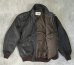 画像4: 80'S LL Bean "A-2" レザー フライトジャケット ダークブラウン TALONジップ USA製 (VINTAGE) (4)