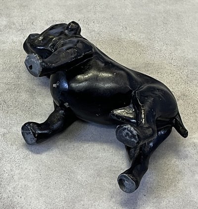 画像4: ブルドッグ オーナメント オブジェ 置物 ペーパーウエイト (VINTAGE)