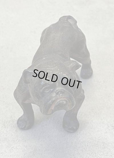 画像2: ブルドッグ オーナメント オブジェ 置物 ペーパーウエイト (VINTAGE)