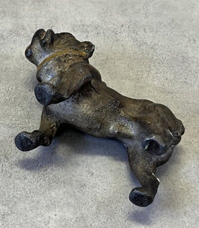 画像5: ブルドッグ オーナメント オブジェ 置物 ペーパーウエイト (VINTAGE)