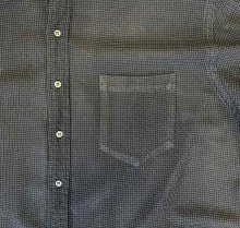 他の写真2: 90'S RALPH LAUREN "POSTBOY" 長袖 バンドカラーシャツ ブラック/グリッドチェック (VINTAGE)