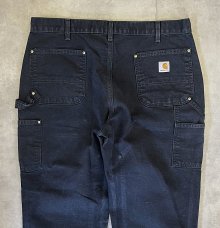 他の写真3: CARHARTT ダブルニー ダック ペインターパンツ ブラック W38L30 (VINTAGE)