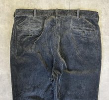 他の写真3: 90'S RALPH LAUREN "ANDREW PANT" ツープリーツ 太畝コーデュロイパンツ チャコール (VINTAGE)