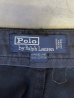 画像2: 90'S RALPH LAUREN "HAMMOND PANT" ツープリーツ チノパンツ ブラック (VINTAGE) (2)