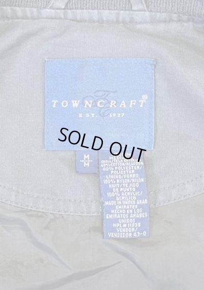 画像2: 90'S TOWNCRAFT カップショルダー ダービージャケット チャコール (VINTAGE)