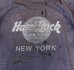 画像2: 90'S HARD ROCK CAFE NEW YORK ラグランスリーブ スウェットシャツ フェードブラック (VINTAGE) (2)