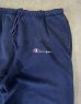 画像3: 90'S CHAMPION 青タグ ポケット付き スウェットパンツ ネイビー USA製 (VINTAGE) (3)