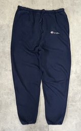 90'S CHAMPION 青タグ ポケット付き スウェットパンツ ネイビー USA製 (VINTAGE)