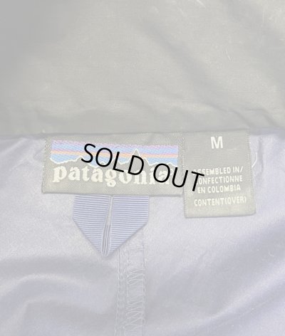 画像2: 90'S PATAGONIA "VELOCITY SHELL JACKET" ナイロンジャケット ネイビー/ブラック (VINTAGE)