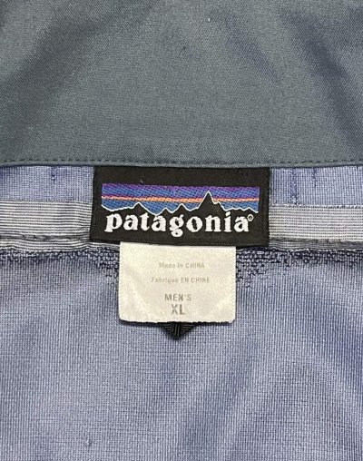 画像2: 05'S PATAGONIA "THUNDER SHELL JACKET" ナイロンシェルジャケット ブルーグレー (VINTAGE)