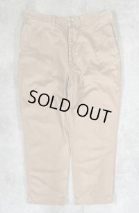 90'S RALPH LAUREN ボタンフライ ペインターパンツ タン W38L30 (VINTAGE)