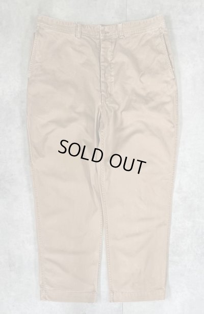 画像1: 90'S RALPH LAUREN ボタンフライ ペインターパンツ タン W38L30 (VINTAGE)