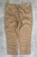 画像1: 90'S RALPH LAUREN ボタンフライ ペインターパンツ タン W38L30 (VINTAGE) (1)