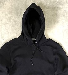 他の写真1: RUSSELL ATHLETIC "DRI-POWER" 前Vガゼット付き プルオーバーパーカー ブラック (NEW)