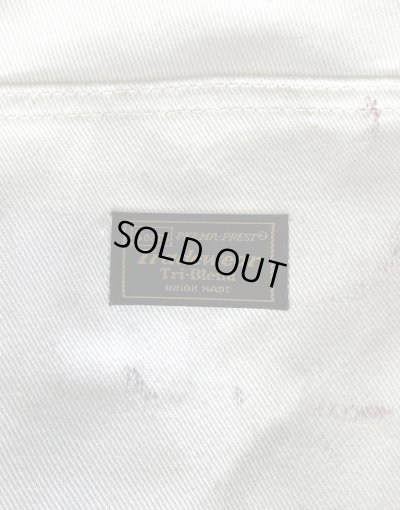 画像4: 70'S SEARS "TRADEWEAR" ペインターパンツ SCOVILLジップ ホワイト USA製 (VINTAGE)