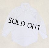 90'S BROOKS BROTHERS "MAKERS" オックスフォード BDシャツ ブルー USA製 (VINTAGE)