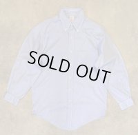 90'S BROOKS BROTHERS "MAKERS" オックスフォード BDシャツ ブルー USA製 (VINTAGE)