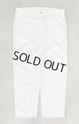 70'S SEARS "TRADEWEAR" ペインターパンツ SCOVILLジップ ホワイト USA製 (VINTAGE)