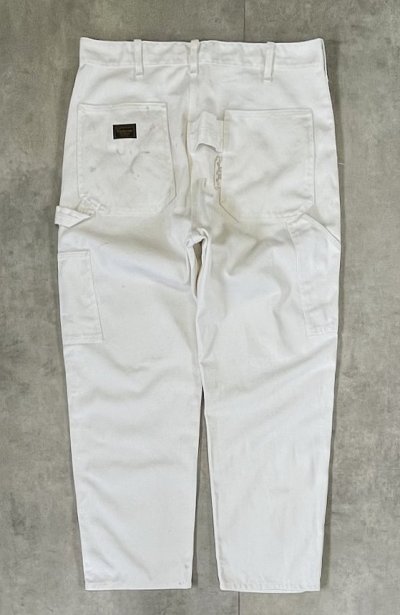 画像3: 70'S SEARS "TRADEWEAR" ペインターパンツ SCOVILLジップ ホワイト USA製 (VINTAGE)
