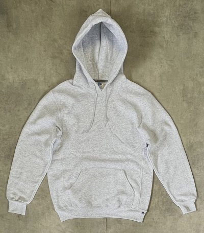 画像1: RUSSELL ATHLETIC "DRI-POWER" 前Vガゼット付き プルオーバーパーカー アッシュ (NEW)