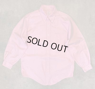 画像1: 90'S BROOKS BROTHERS "MAKERS" オックスフォード BDシャツ ピンク USA製 (VINTAGE)