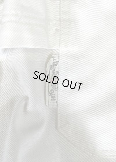 画像5: 70'S SEARS "TRADEWEAR" ペインターパンツ SCOVILLジップ ホワイト USA製 (VINTAGE)