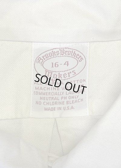 画像2: 90'S BROOKS BROTHERS "MAKERS" オックスフォード BDシャツ ホワイト USA製 (VINTAGE)