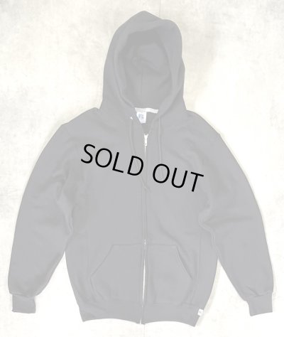 画像1: RUSSELL ATHLETIC "DRI-POWER" フルジップ パーカー ブラック (NEW)