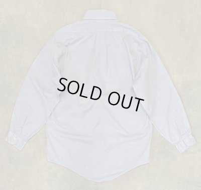 画像3: 90'S BROOKS BROTHERS "MAKERS" オックスフォード BDシャツ ブルー USA製 (VINTAGE)