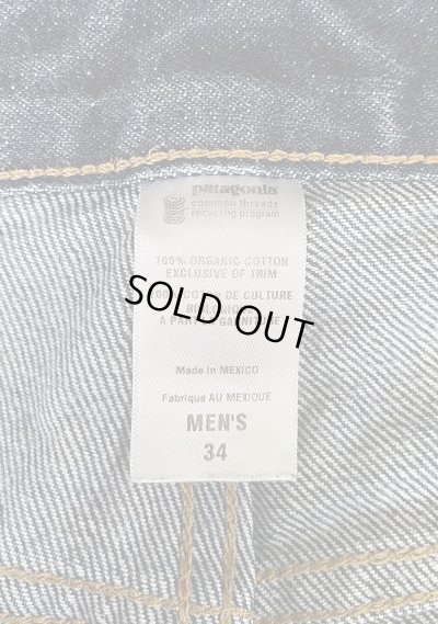 画像2: 00'S PATAGONIA オーガニックコットン 5ポケット デニム インディゴ (VINTAGE)