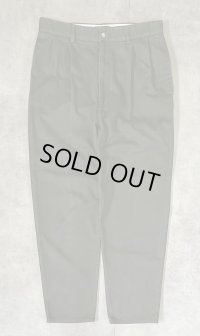 90'S RALPH LAUREN "HAMMOND PANT" ツープリーツ チノパンツ オリーブ (VINTAGE)