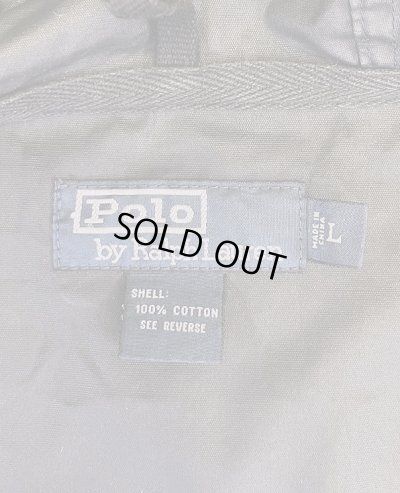 画像2: 90'S RALPH LAUREN コットン デッキパーカー ネイビー (VINTAGE)