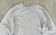他の写真1: 90'S HANES ラグランスリーブ スウェットシャツ ヘザーグレー USA製 (VINTAGE)
