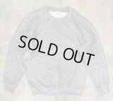 80'S JERZEES ラグランスリーブ スウェットシャツ ヘザーグレー USA製 (VINTAGE)