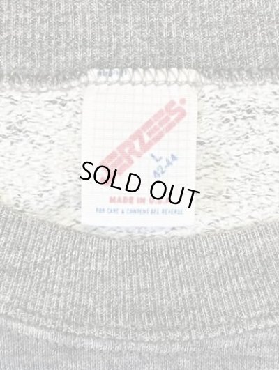 画像2: 80'S JERZEES ラグランスリーブ スウェットシャツ ヘザーグレー USA製 (VINTAGE)