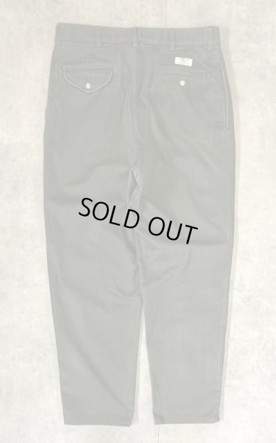 画像3: 90'S RALPH LAUREN "HAMMOND PANT" ツープリーツ チノパンツ オリーブ (VINTAGE)