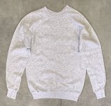 80'S PANNILL ラグランスリーブ スウェットシャツ アッシュグレー USA製 (VINTAGE)